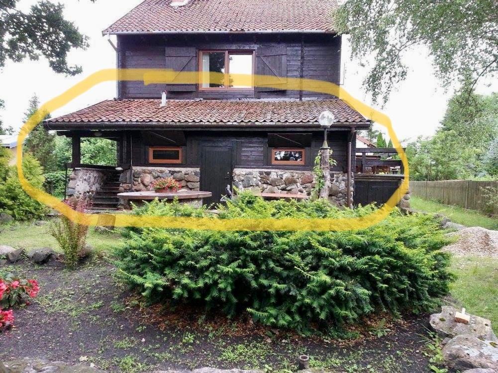 Domek Nad Jeziorem W Karwiku Eksteriør billede